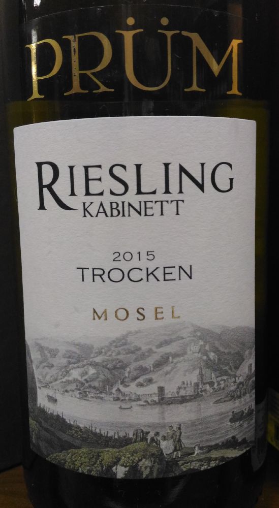 Peter Mertes KG PRÜM Kabinett Trocken Riesling 2015, Main, #3315