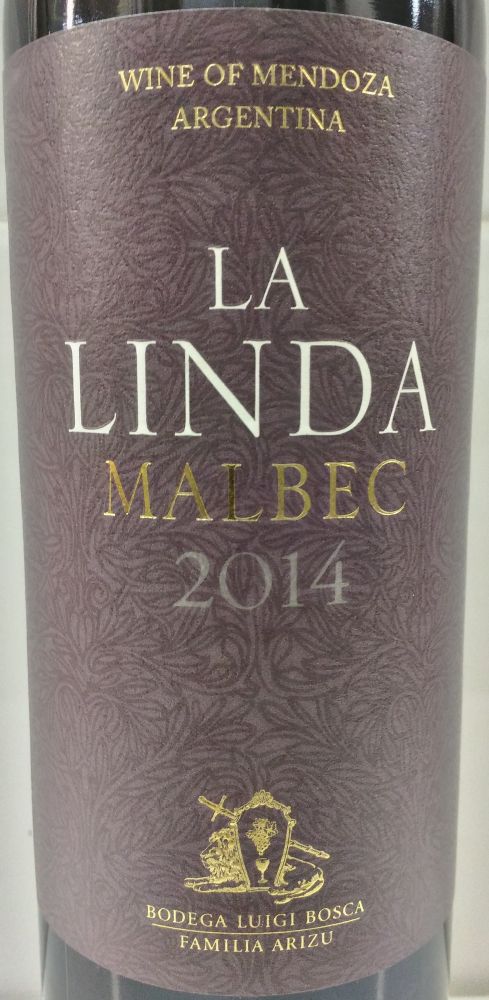 Leoncio Arizu S.A. Malbec Finca La Linda 2014, Main, #3433