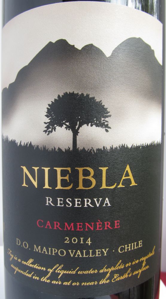 Viña Fray León S.A NIEBLA Reserva Carménère 2014, Main, #3467