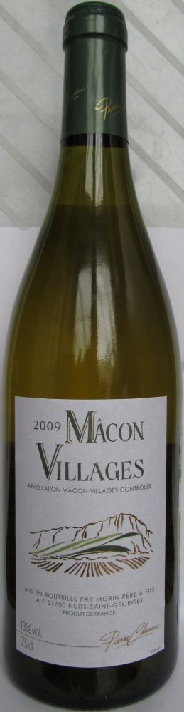 Antonin Rodet SAS Pierre Chanau Mâcon Villages AOC/AOP 2009, Front, #354