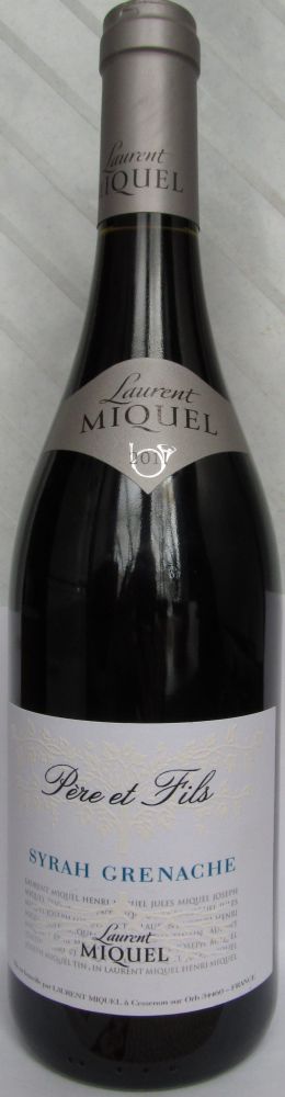 SAS Laurent Miquel Père et Fils Syrah Grenache 2011, Front, #363