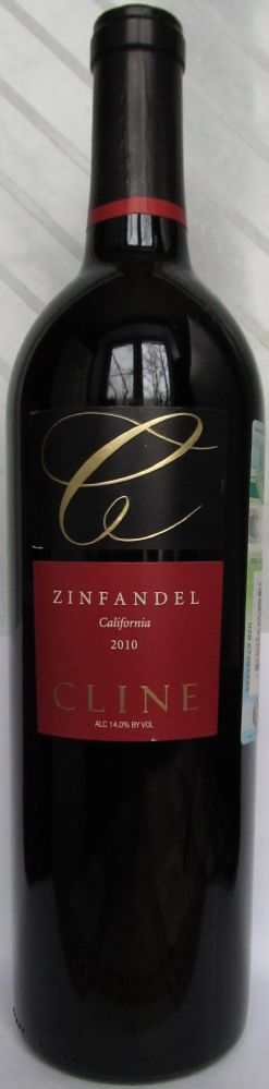 Cline Cellars CLINE Zinfandel 2010, Front, #365