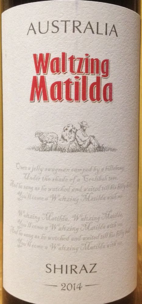 Byrne Vineyards Pty Ltd Waltzing Matilda Shiraz 2014, Main, #3721