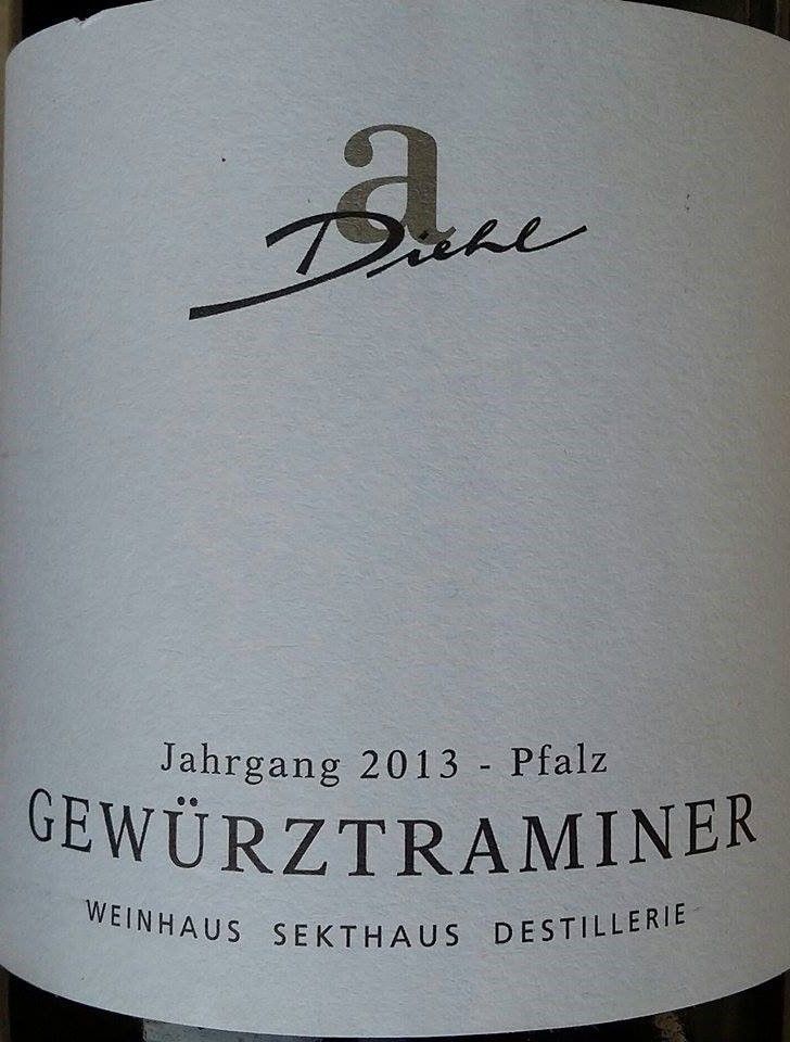 Wein- und Sektgut-Destillerie Andreas Diehl Gewürztraminer 2013, Main, #3826