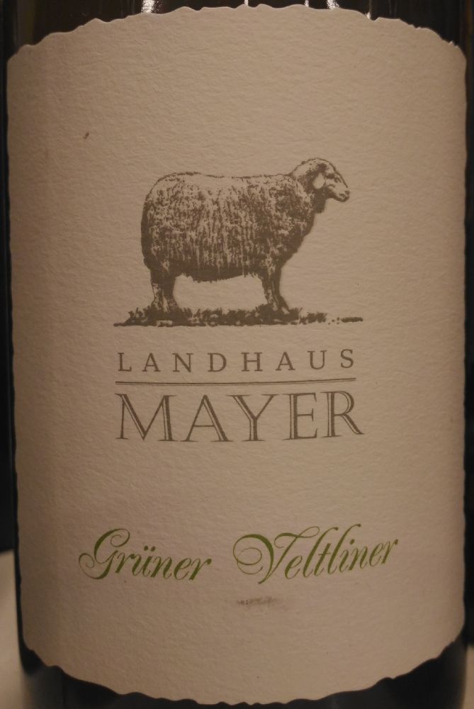 Landhaus Mayer GmbH Grüner Veltliner 2014, Main, #3887