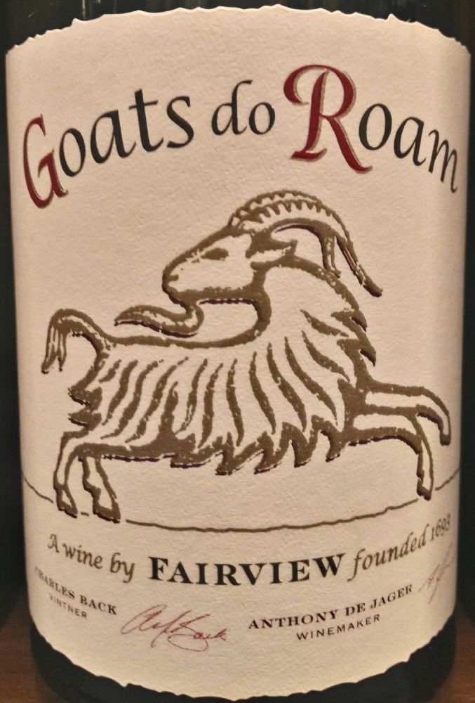 Fairview Wines Pty Ltd Goats do Roam 2015, Main, #3943