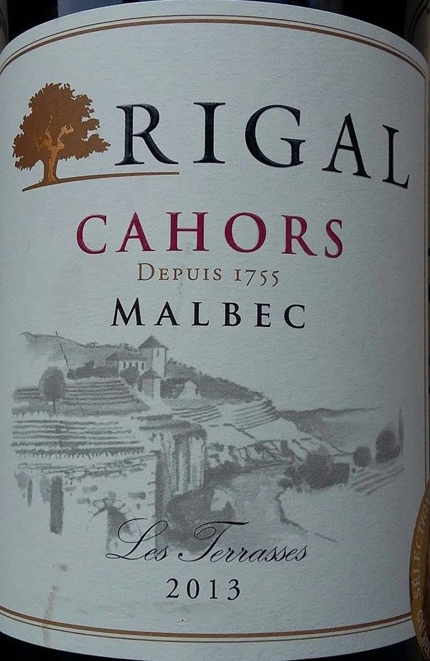 Rigal S.A.S. Les Terrasses Malbec Cahors AOC/AOP 2013, Main, #3979