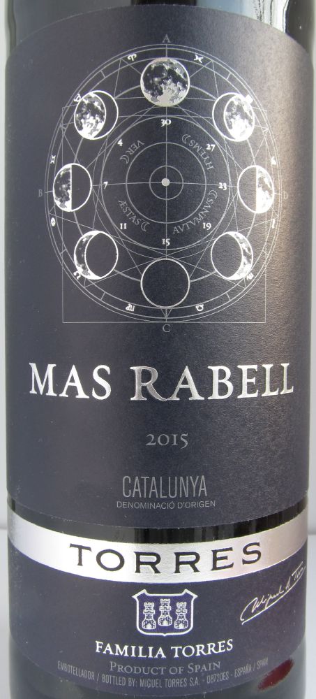 Miguel Torres S.A. Mas Rabell DO Cataluña 2015, Main, #4038