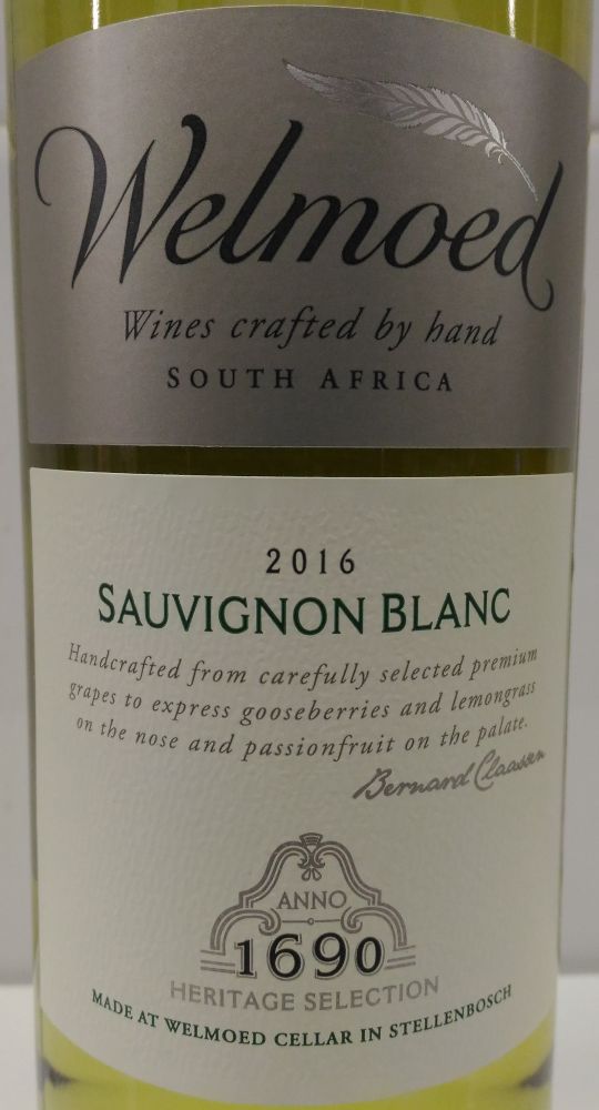 Stellenbosch Vineyards (Pty) Ltd Welmoed Sauvignon Blanc 2016, Main, #4186
