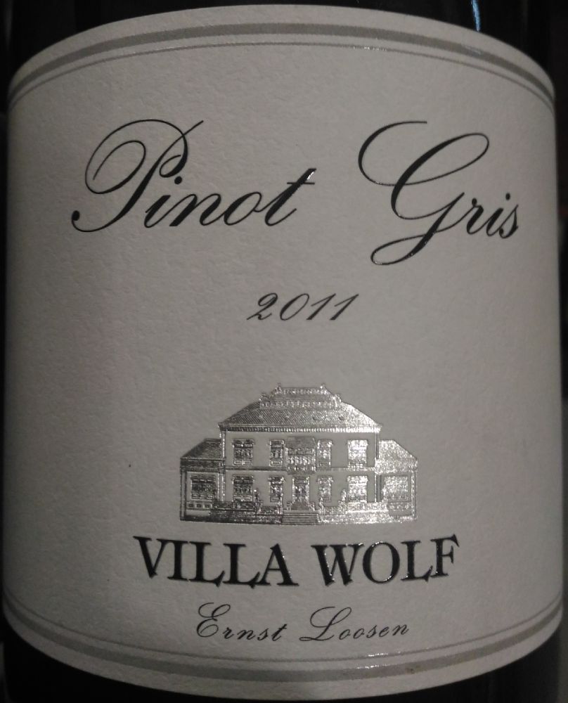 Villa Wolf GmbH Ernst Loosen Pinot Gris 2011, Main, #4266