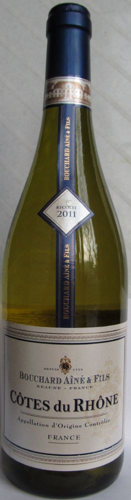 Bouchard Aîné et Fils Côtes du Rhône AOC/AOP 2011, Front, #437