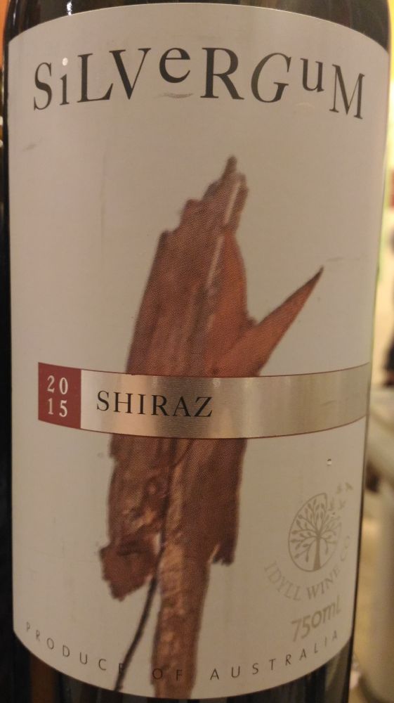 Idyll Wine Co. Pty Ltd SilverGum Shiraz 2015, Main, #4418