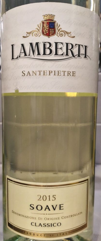 Lamberti S.p.A. Santepietre Soave Classico DOC 2015, Main, #4435