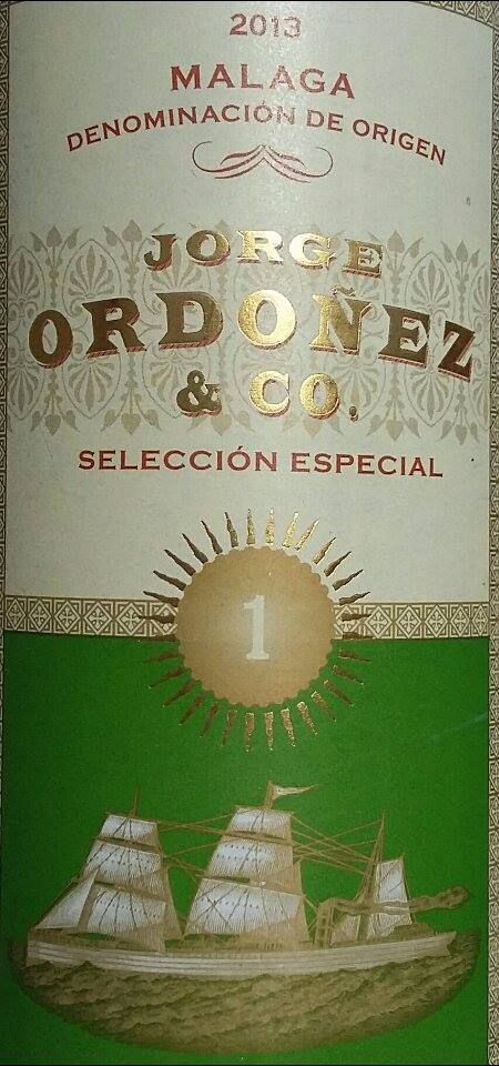 Bodegas y Viñedos Botani S.L. Jorge Ordóñez & Co. Nº1 Selección Especial DO Málaga 2013, Main, #4449