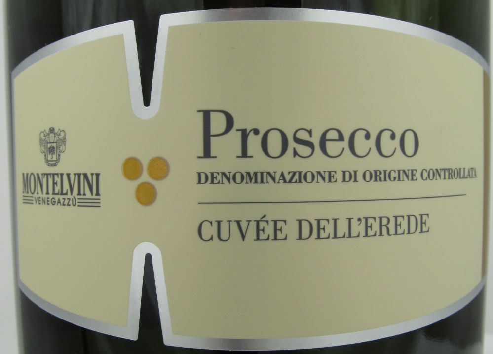 Montelvini S.p.A. CUVÉE DELL’EREDE Prosecco DOC NV, Front, #446