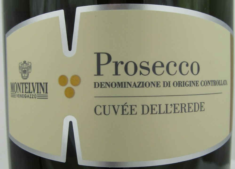 Montelvini S.p.A. CUVÉE DELL’EREDE Prosecco DOC NV, Front, #446