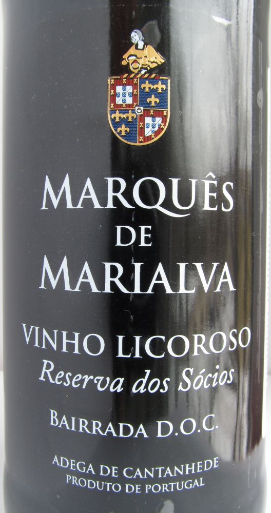 Adega Cooperativa de Cantanhede CRL Marquês de Marialva Vinho Licoroso Reserva dos Sócios DOP Bairrada NV, Main, #4506