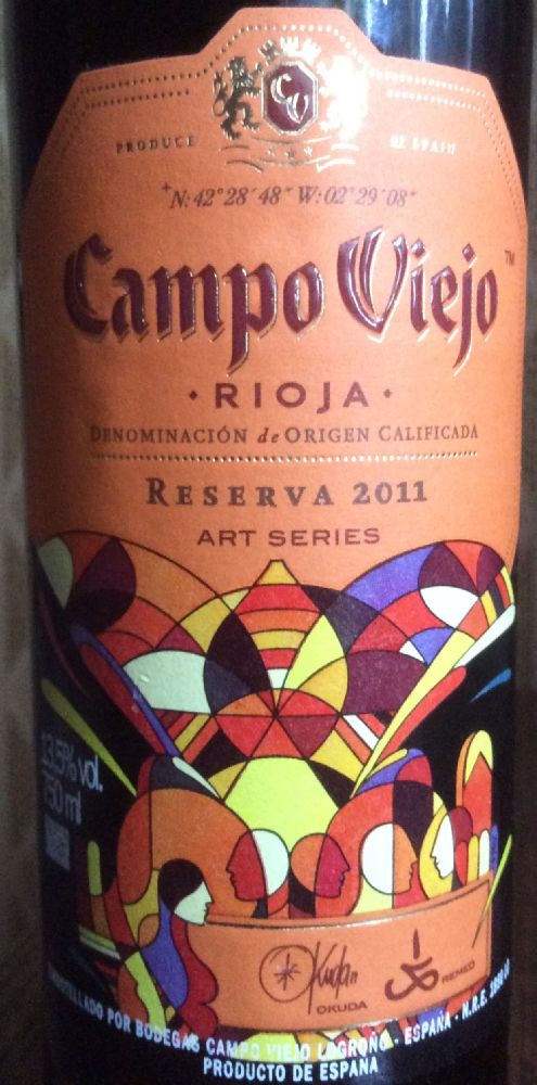 Pernod Ricard Winemakers Spain S.A. Campo Viejo Reserva DOCa Rioja 2011, Main, #4509