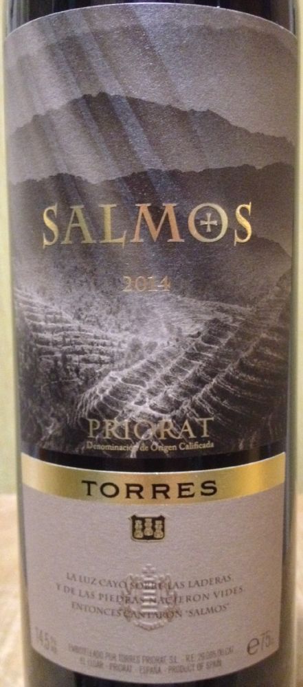 Torres Priorat S.L. SALMOS DOCa Priorat 2014, Main, #4512