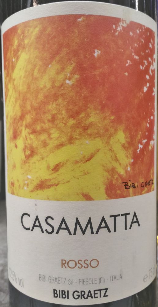 Bibi Graetz S.R.L. CASAMATTA Toscana IGT NV, Main, #4558