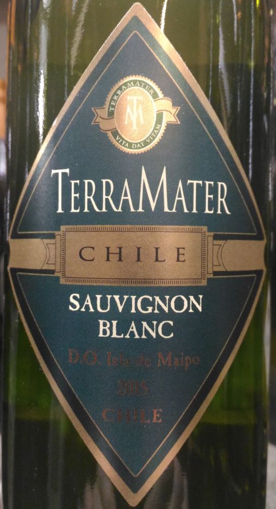 TerraMater S.A. Vineyard Sauvignon Blanc Isla de Maipo 2015, Main, #4590