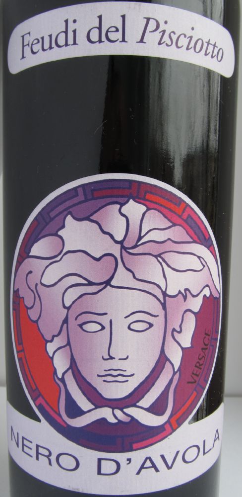 Feudi del Pisciotto Srl Versace Nero d'Avola Sicilia IGT 2013, Main, #4635