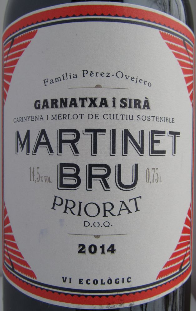 Mas Martinet Viticultors S.L. MARTINET BRU DOCa Priorat 2014, Main, #4638