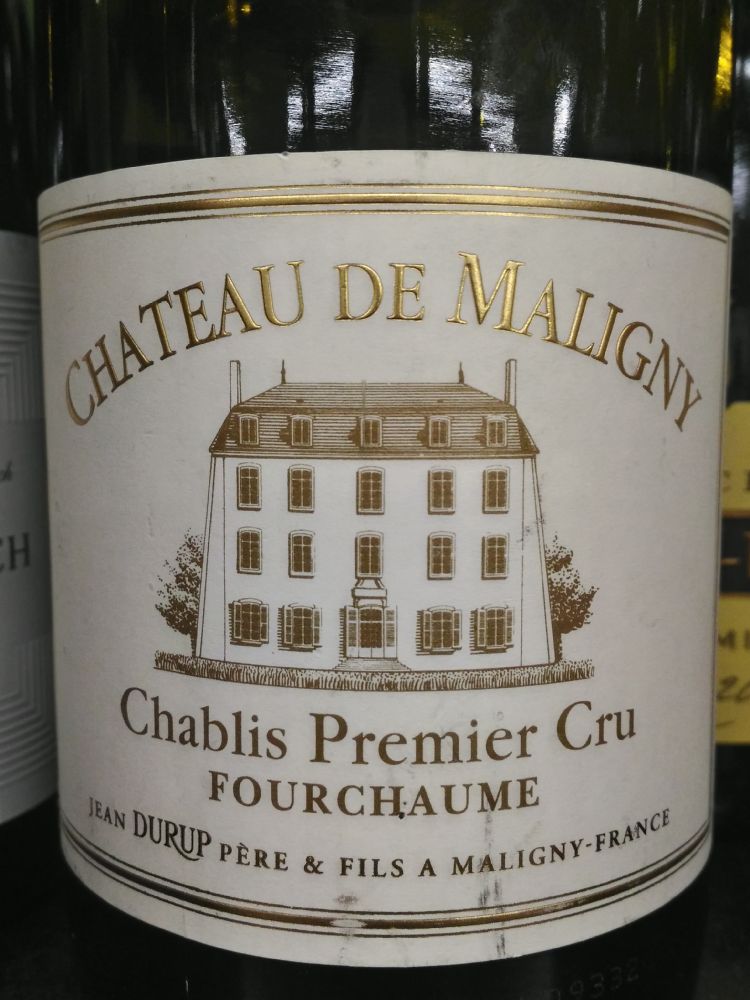 Jean Durup Père et Fils S.A. Château de Maligny Chablis premier cru Fourchaume AOC/AOP 2013, Main, #4720