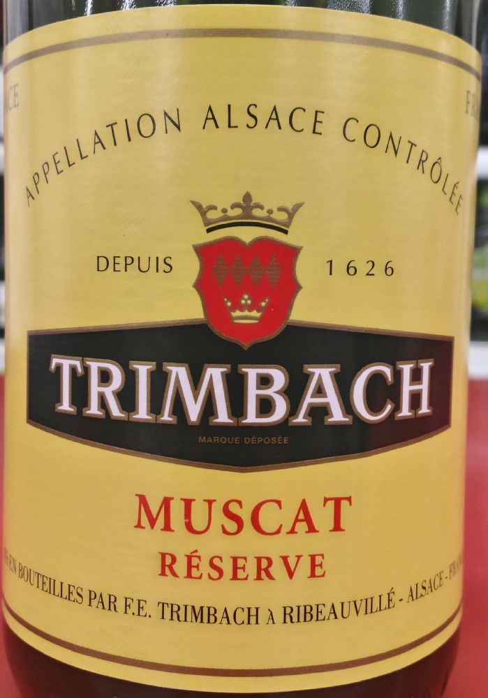F. E. Trimbach S.A. Muscat Réserve Alsace AOC/AOP 2013, Main, #4735