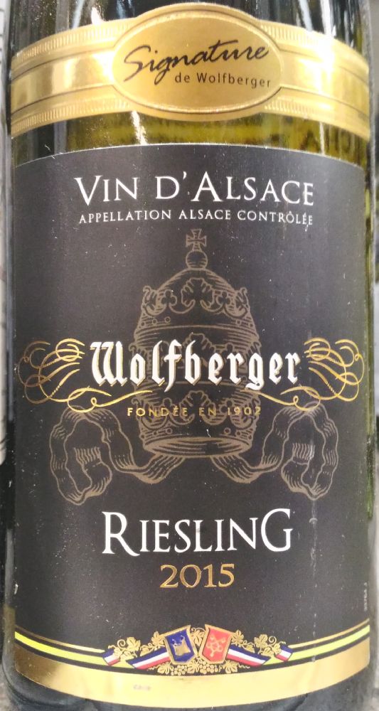 Wolfberger Signature Riesling Alsace AOC/AOP 2015, Main, #4811