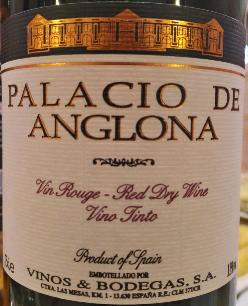 Vinos y Bodegas S.A. Palacio de Anglona 2014, Main, #4889