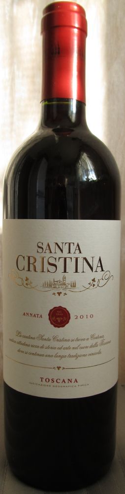 Marchesi Antinori Srl Santa Cristina Toscana IGT 2010, Front, #490