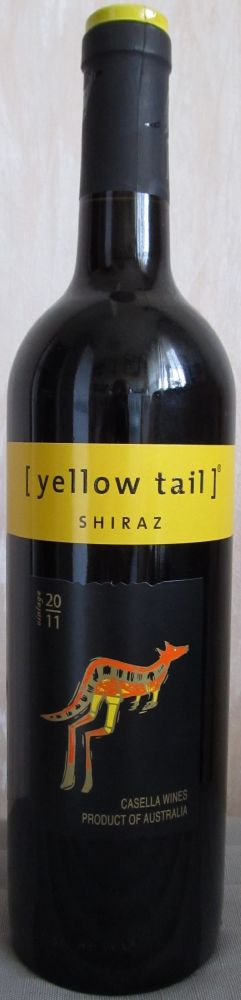 Casella Wines Pty Ltd Yellow tail Shiraz 2011, Front, #500