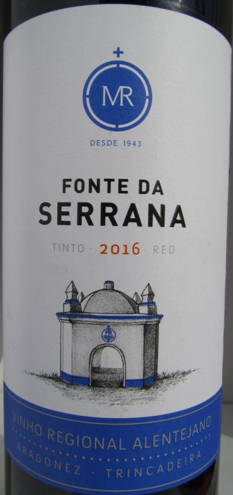 Sociedade Agrícola D. Diniz S.A. Fonte da Serrana Vinho Regional Alentejano 2016, Main, #5010