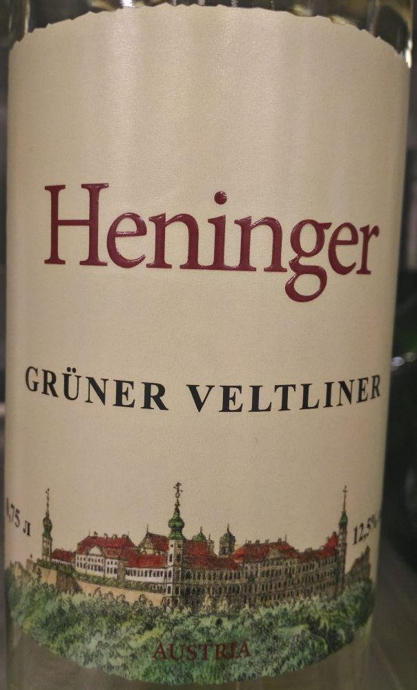 Weingut Heninger e.U. Grüner Veltliner 2015, Main, #5038