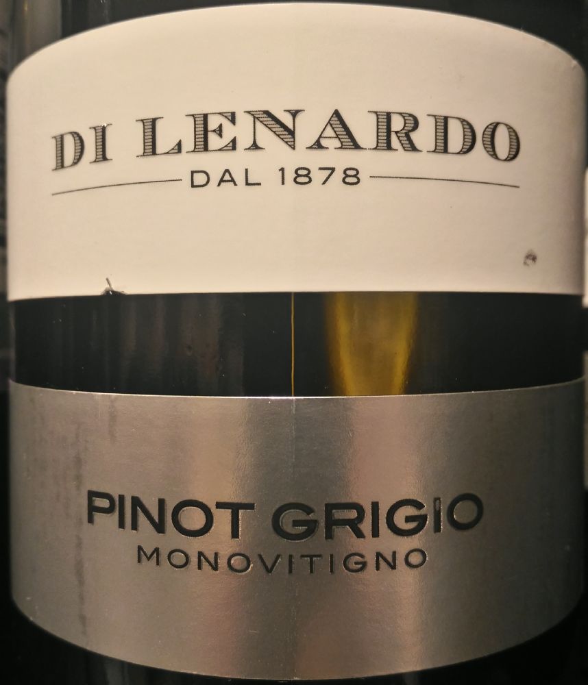 Di Lenardo Societa Agricola S.S. Monovitigno Pinot Grigio Venezia Giulia IGT 2015, Main, #5071