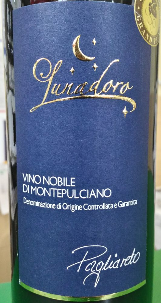 Società Agricola Lunadoro S.r.l. Pagliareto Vino Nobile di Montepulciano DOCG 2012, Main, #5085