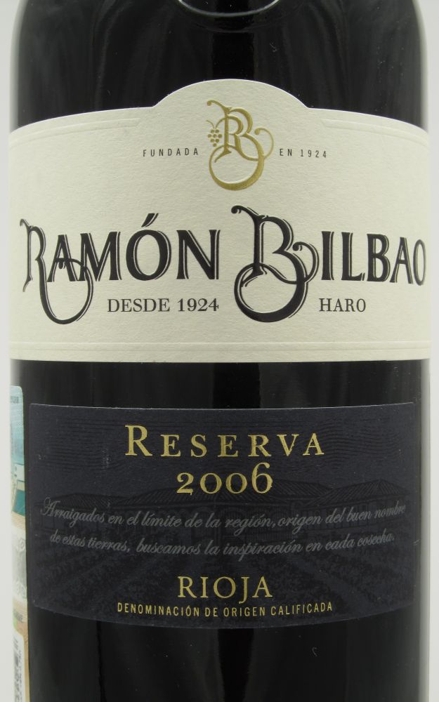 Bodegas Ramón Bilbao S.A. Reserva DOCa Rioja 2006, Main, #51
