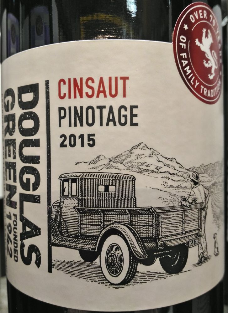 DGB (Pty) Ltd Douglas Green Cinsaut Pinotage 2015, Main, #5130