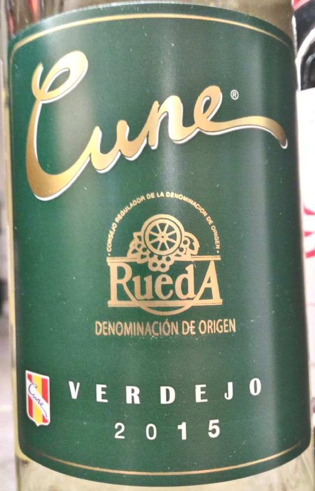 Compañía Vinícola del Norte de España S.A. Cune Verdejo DO Rueda 2015, Main, #5148