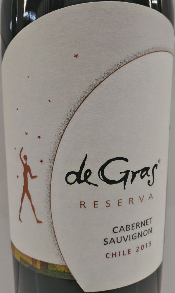 Agricola San Jose de Peralillo S.A. de Gras Reserva Cabernet Sauvignon 2015, Main, #5193