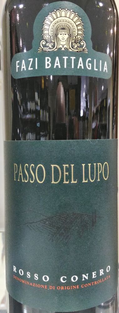 Fazi Battaglia Società Agricola S.r.l. Passo del Lupo Rosso Conero DOC 2015, Main, #5306