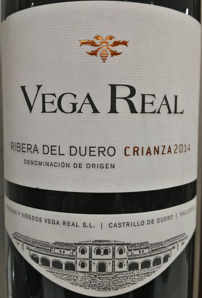 Bodegas y Viñedos Vega Real S.L. Crianza DO Ribera del Duero 2014, Main, #5316