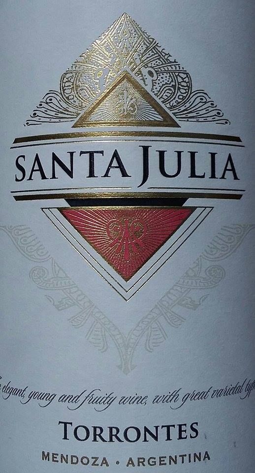 Bodega Santa Julia Torrontés 2016, Main, #5421