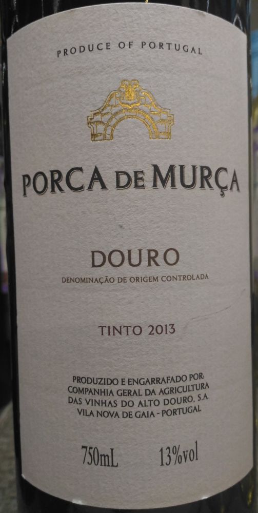 Real Companhia Velha S.A. Porca de Murça DOP Douro 2013, Main, #5423