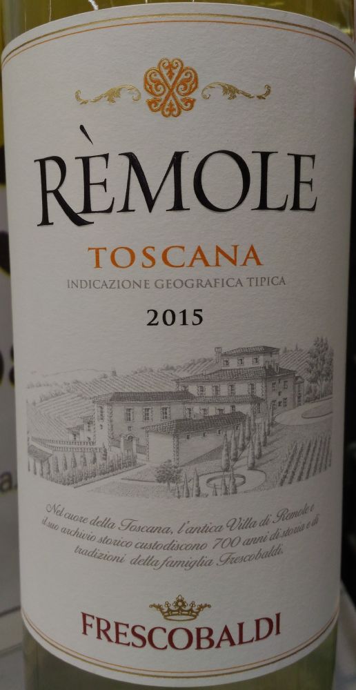 Marchesi de' Frescobaldi Srl Remole Toscana IGT 2015, Main, #5501