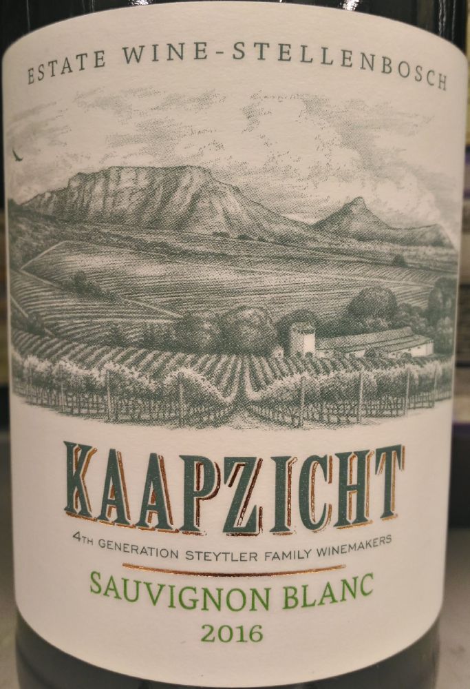 Steytdal Farm (Pty) Ltd as Kaapzicht Estate Sauvignon Blanc 2016, Main, #5518