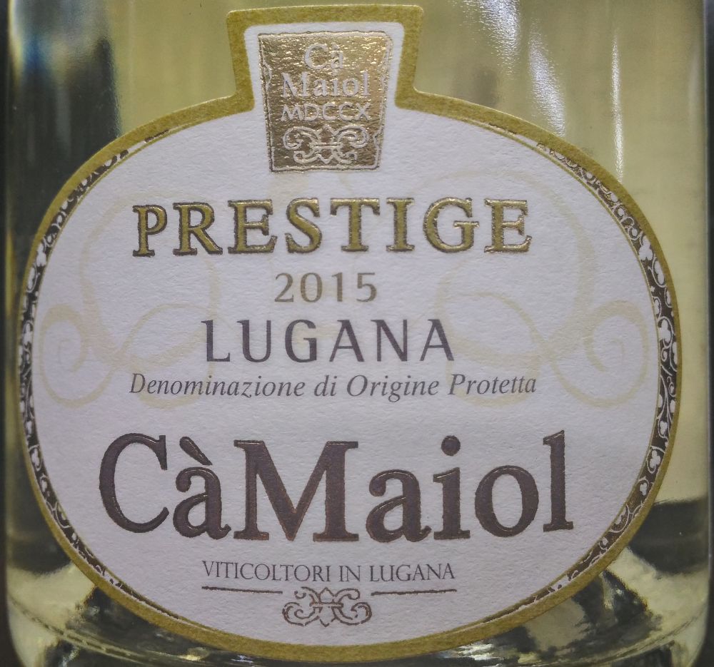 Azienda Agricola Cà Maiol S.S. Prestige Lugana DOC 2015, Main, #5522