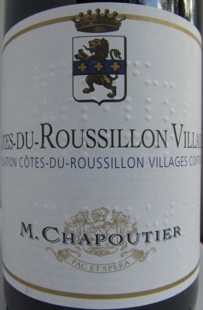 Chapoutier S.A. Côtes du Roussillon Villages AOC/AOP 2015, Main, #5551
