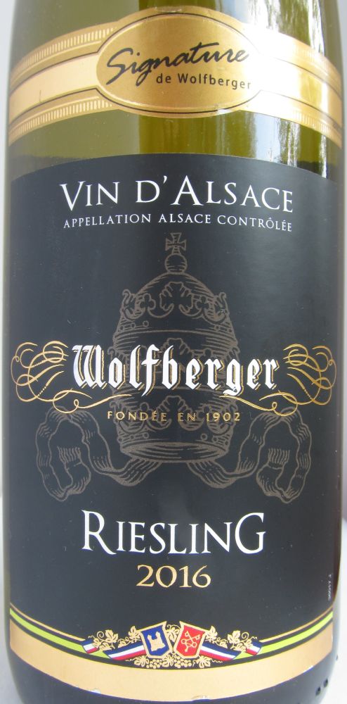 Wolfberger Signature Riesling Alsace AOC/AOP 2016, Main, #5554
